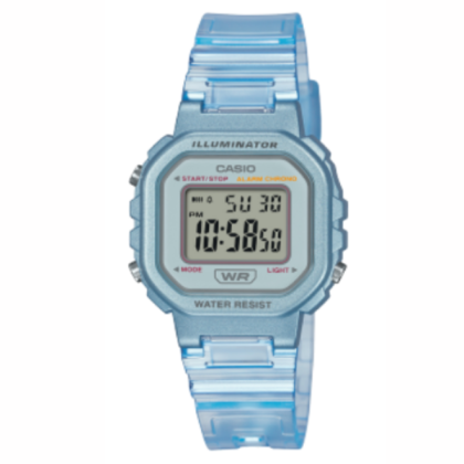 Casio General LA-20WHS-2ADF Translucent Sports Digital Quartz Women Watch